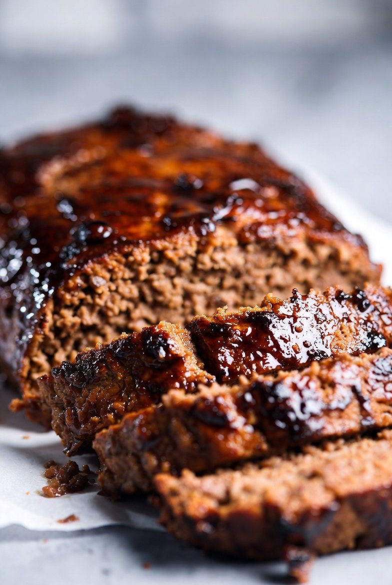 Classic Meatloaf with Glazed Topping step photo