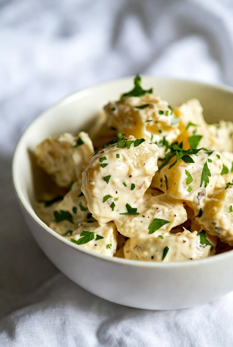 Classic Potato Salad with Herbs step photo
