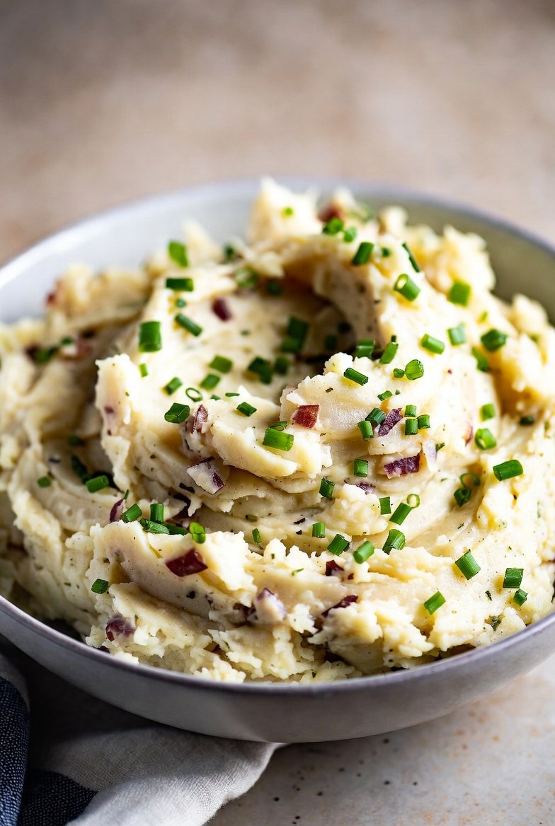 Sour Cream and Onion Mashed Potatoes step photo
