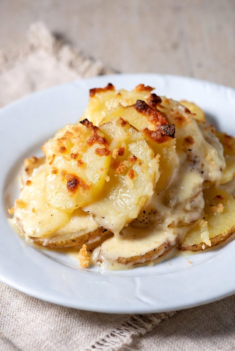Cheesy Scalloped Potatoes step photo