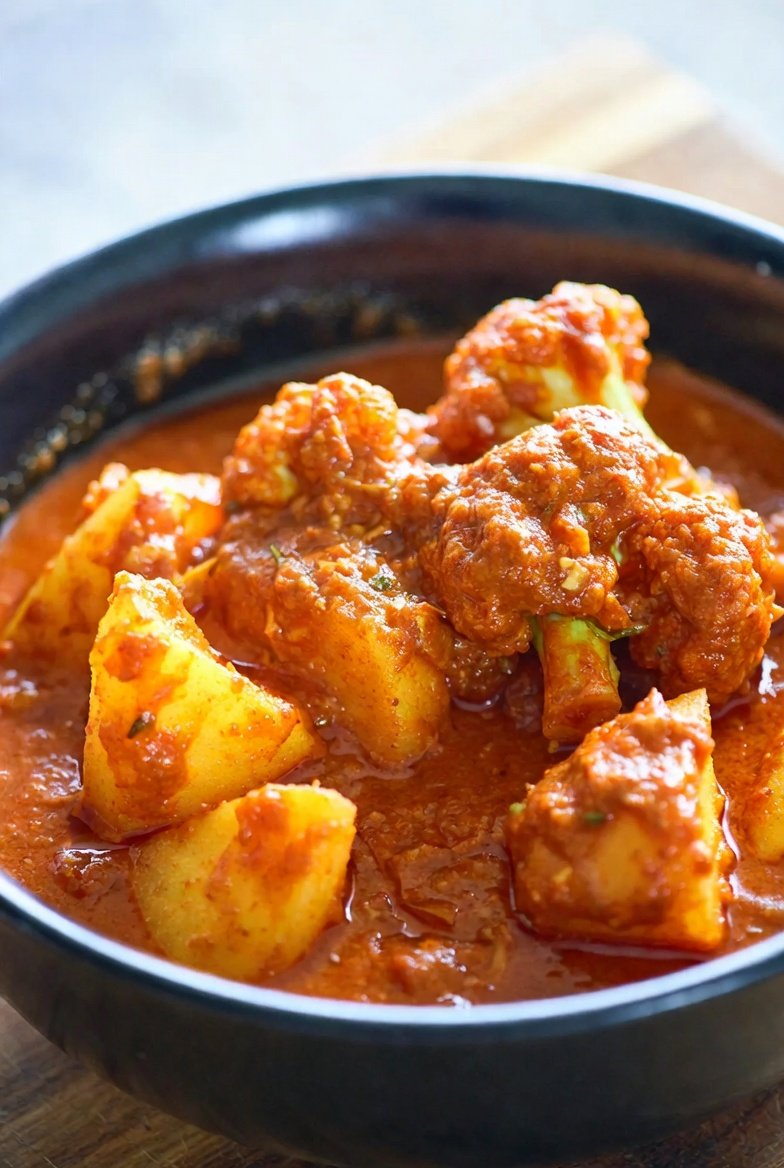 Spicy Indian Aloo Gobi (Potato & Cauliflower) step photo