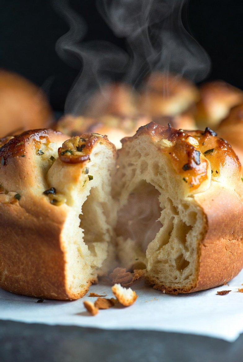 Garlic Butter Pull-Apart Bread step photo